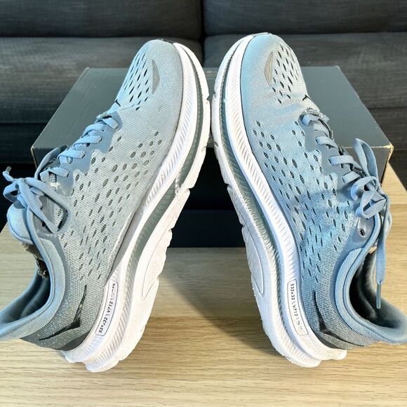 Hoka One One Kawana Trail Running Shoes Mountain Spring/Goblin Blue Men's 8.5D - Picture 5 of 12